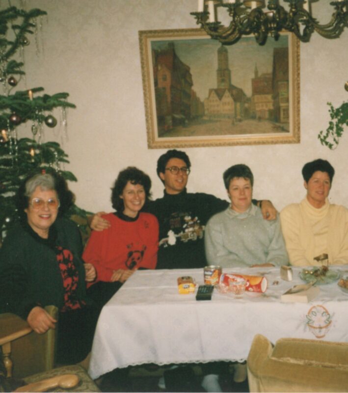 Weihnachten Familie Seifert 1992